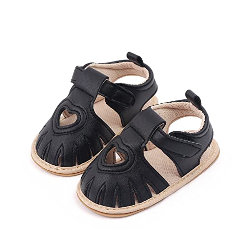 Baby Wedding Shoes Infant Girls Single Shoes Hollow Out Love First Walkers Shoes Toddler Sandals Princess Shoes2