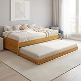 Cama Solteiro Em Madeira Maciça Reforçada Design Sofisticado Ideal Para Quartos Modernos E Elegantes (Imbuia)