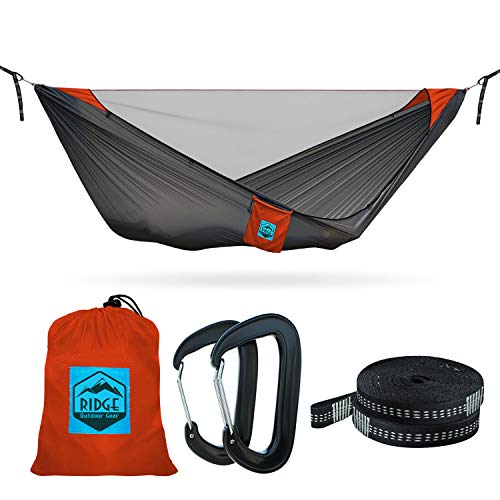 11ft Camping Hammock with Mosquito Net - 2019 Upgraded - Ultralight Hammock Tent