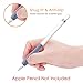 Fintie 2 Pack Silicone Grip Holders Compatible with Apple Pencil Pro, Apple Pencil (USB-C / 1st / 2nd Generation), Ergonomics Protective Skin Sleeve Case Accessories, Lavender Gray