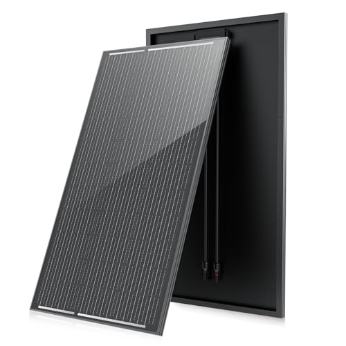 Solarpanel 200W, 12V PV Modul, SMBB Technologie, Hohe Effizienz Monocrystalline Solarmodul, Full Black Aluminium Frame Solar Panel, Ideal for Balcony Power Plant, Motorhome, Boat (200W) Solarpanel 200W, 12V PV Modul, SMBB Technologie, Hohe Effizienz Monocrystalline Solarmodul, Full Black Aluminium Frame Solar Panel, Ideal for Balcony Power Plant, Motorhome, Boat (200W)