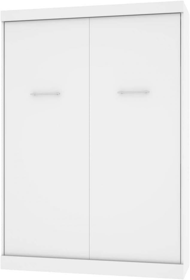 BestarUniversel 59W Full Murphy Bed in White