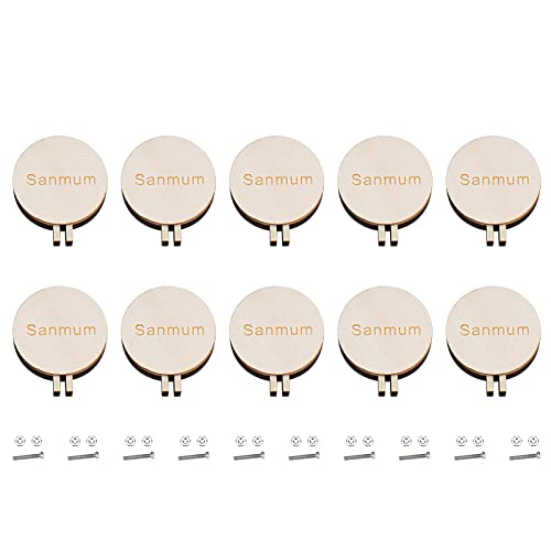 Mini Aro de Bordado Aro de Madera Anillos de Bordado Aro de Punto de Cruz, L - 5.7cm*5cm Cover