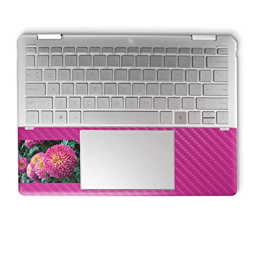 Image of MightySkins Carbon Fiber Skin Compatible with HP Spectre x360 14 inch (2022) Full Wrap Kit - Chrysanthemum | Protective, Durable Textured Carbon Fiber Finish | Easy to Apply | Made in The USA