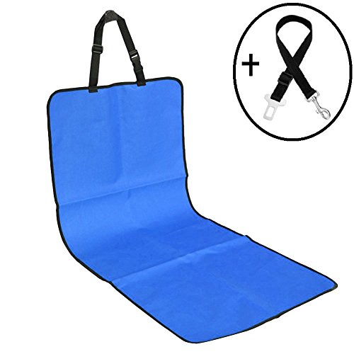 Funda para asiento de mascota de tamaño pequeño, mediano y gatos, impermeable, antiarañazos, con cinturón de seguridad Cover
