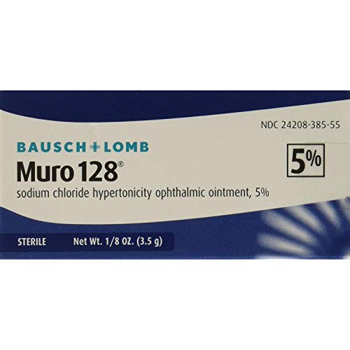 Bausch & Lomb Muro 128 5% Ointment 3.50 g (Pack of 2)