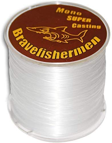 Fishing Line 160 Meters Clear Nylon Monofilament Fishing Line Fly Line Backing