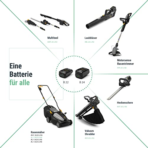 Akku-Rasenmäher Alpina AL1 3820 Li Kit mit 38 cm Schnittbreite und 20 V