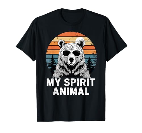 My Spirit Animal Bear Vintage T-Shirt