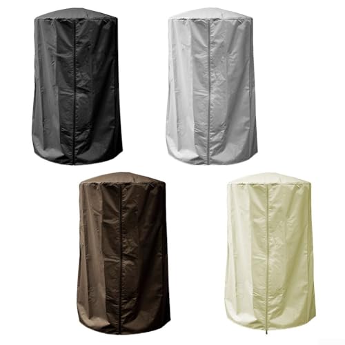Miniatura 2 de Funda Para Calentador De Patio, Cubierta Exterior, Tela Oxford, Protector Jardín Resistente, 61 X 96,5 Cm, 190t Café
