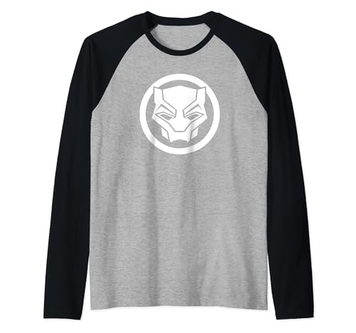 T-shirt baseball Black Panther Wakanda Forever pour homme et femme style raglan