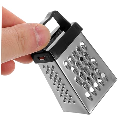 Rallador compacto de acero inoxidable Garneck 8 piezas miniatura 3