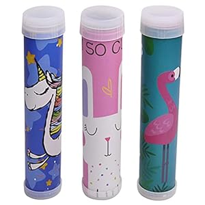 Milisten 3er DIY Kaleidoskop Bastelset Kinder