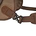 Tas Trost Canvas Leather Shooting Recoil Shield Shoulder Protective Shooting Pad Adjustable Recoil Pad for Shotgun, Rifle (Righty Shooter-Brown)