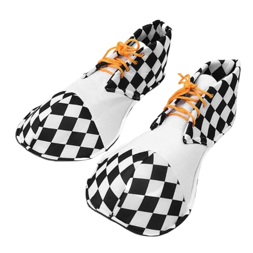 Ticha Une Paire de Chaussures de Clown, Chaussures de Clown Amusantes à Bout Rond pour...