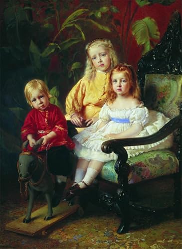 Tableaux Graffiti Art Mural pour Sublimer un Mur Vide Portrait Makovsky Moderne 60x90cm