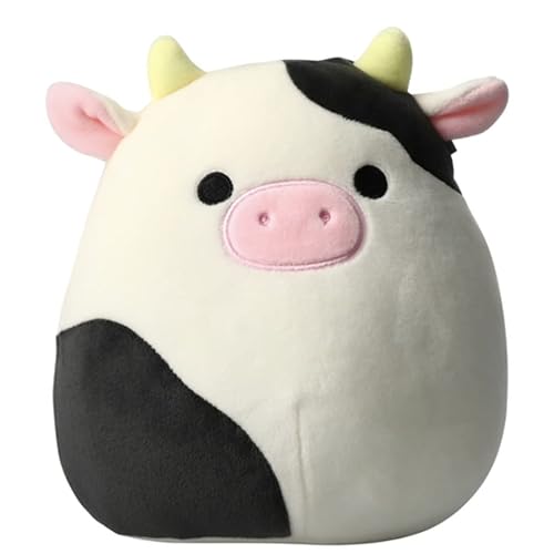 Squishmallows Peluche ufficiale Kellytoy 19,1 cm Squishy peluche animale (Connor Cow)
