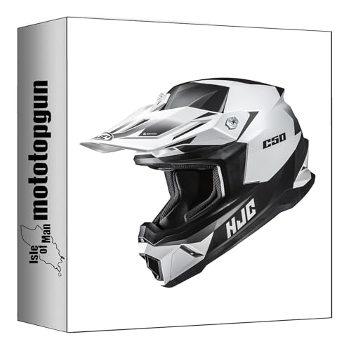 Casque Off-Road HJC C50 Slide MC10SF idéal pour Motocross L