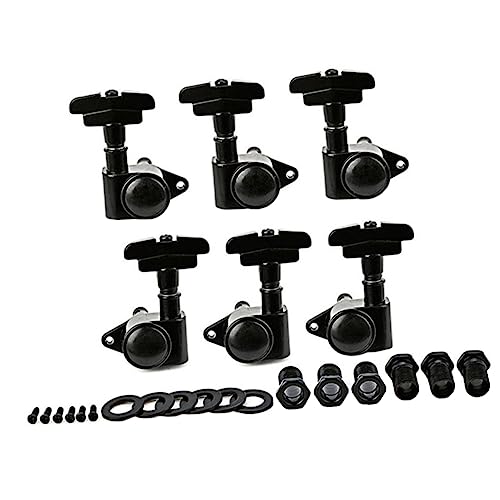 Garneck 1Set Guitar Tuning Pegs Guitar Tuners for Electric Acoustic Guitar High Sensitivity Easy Installation Replacement for Accurate Tuning