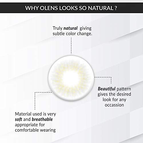 Image of OLENS Daily Pack 1Pair (0.00 Plano) - Coloured Contact Lens (Daily Disposable, 0.00)