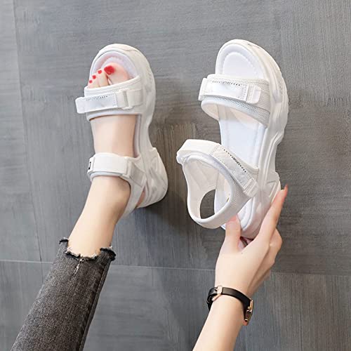Sandales pour femmes plateforme talon été mesh mode chaussures