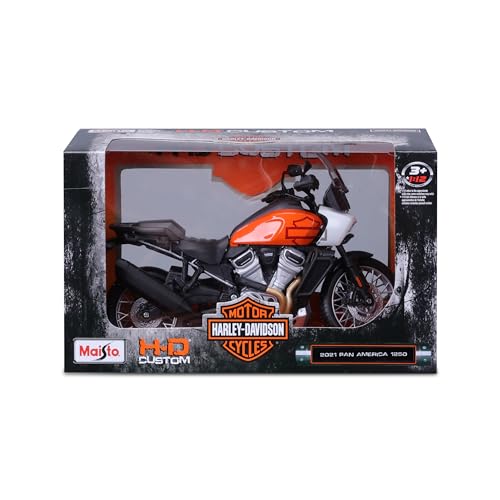 Moto Maisto 1:12 Harley Davidson Pan American 1250 2021 miniatura 6
