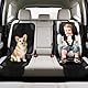Kindersitzunterlage, rutschfest Wasserabweisender Autositzschoner, Autositzauflage zum Schutz Autositze, Autositzauflage mit Netztaschen, Isofix Geeigneter Sitzschoner für Alle Kindersitze