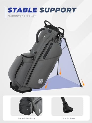Sturdum 7 Way Golf Stand Bag review - Lightweight, Full-Length Dividers, Weather-Resistant Image 6