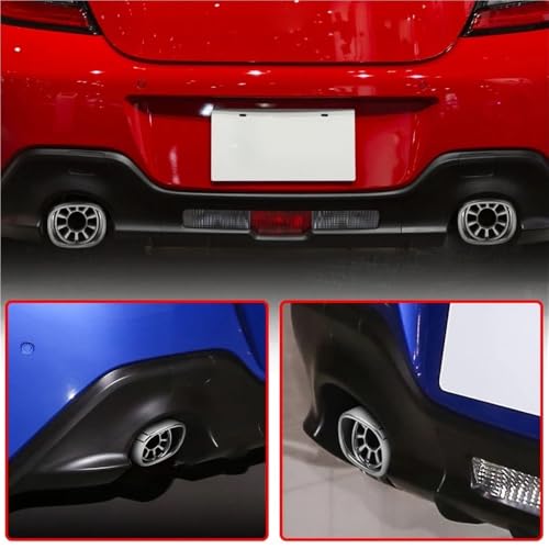 Accessoires voiture embout d'échappement décoration de queue arrière de 63mm - 3