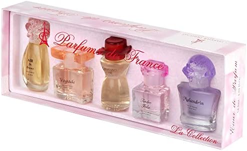 Charrier Parfums - 5 Eaux de Parfum Gift Set - 'La Collection' - 54.1 ml - Made in Provence, France