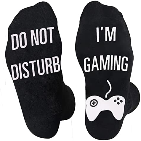 Stocking Stuffers for Men,Funny Gifts Novelty Gaming Socks Christmas Gifts for Mens Gamer Boys Husbands Dad Him Xmas Gifts