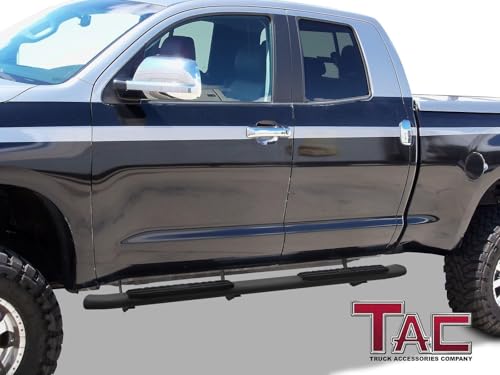 Estribos laterales 4.25 pulg para Toyota Tundra 2007-2021 miniatura 3