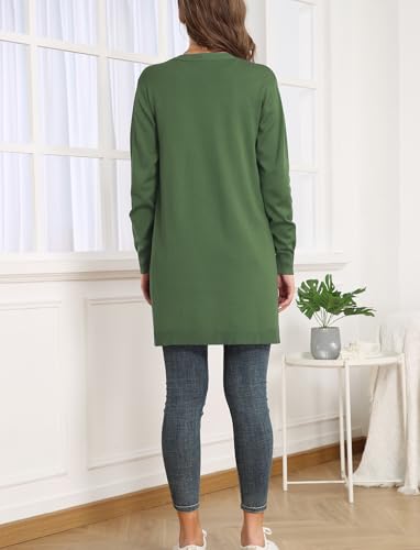 Image of VIISHOW Women's Classic Cardigans Long Sleeve Open Front Casual Knit Cardigan Sweaters Coat Soft Outwear