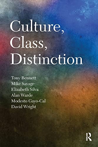 Culture, Class, Distinction (CRESC)