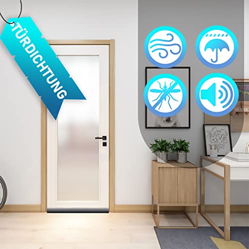 Paraspifferi per porte, 94 cm, con doppia