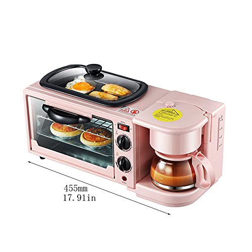 Xu Yuan Jia-Shop Toaster Brotmaschine Haushaltsscheibe Multifunktions-Frühstücksmaschine Kleine Spiegelei-Toaster… – Bild 3