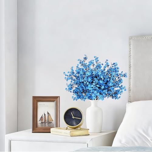Image of Artificial Baby's Breath Flowers for Decoration (6, Blue)