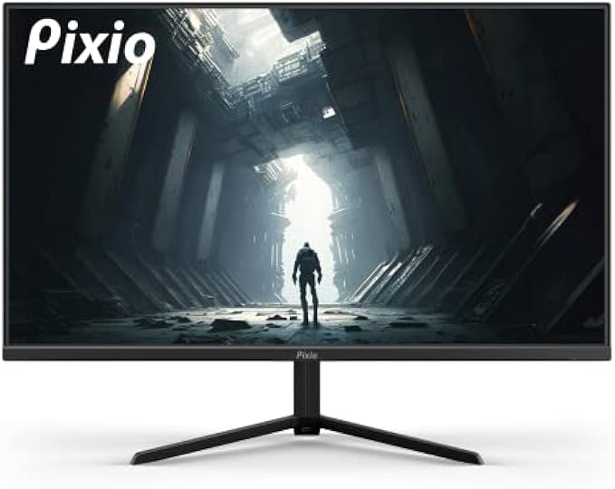 Pixio PX248 Prime 24 inch IPS FHD 1920 x 1080 144Hz Refresh Rate 1ms MPRT Response Time AMD Radeon Freesync Premium Esports LCD Gaming Monitor