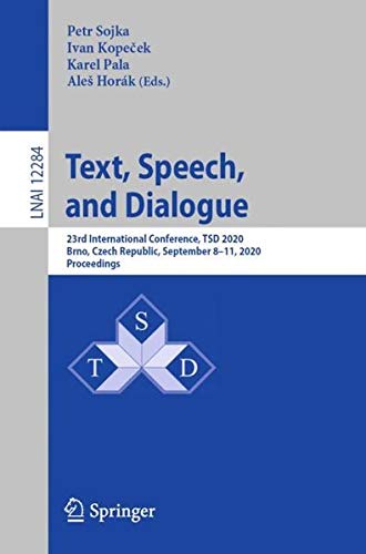 Buy Text, Speech, and Dialogue — BookShops.in