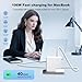 bokilino 106W USB C Charger, for MacBook Pro 16 15 14 13 inch 2024, 2023 2022 2021 2020, M3 M2 M1, for MacBook Air 13 inch, Compatible with iPad and all USB-C laptop, Equipped with 6.6ft 5A cable.