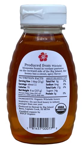 Honua Pure Hawaiian Honey 8 Ounce miniatura 2