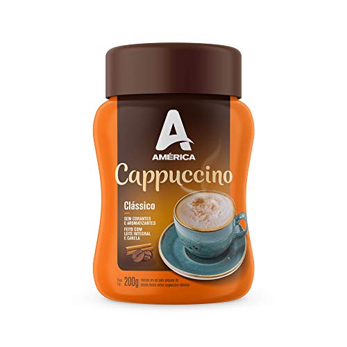 Cappuccino em Pó América Clássico Pote 200 g