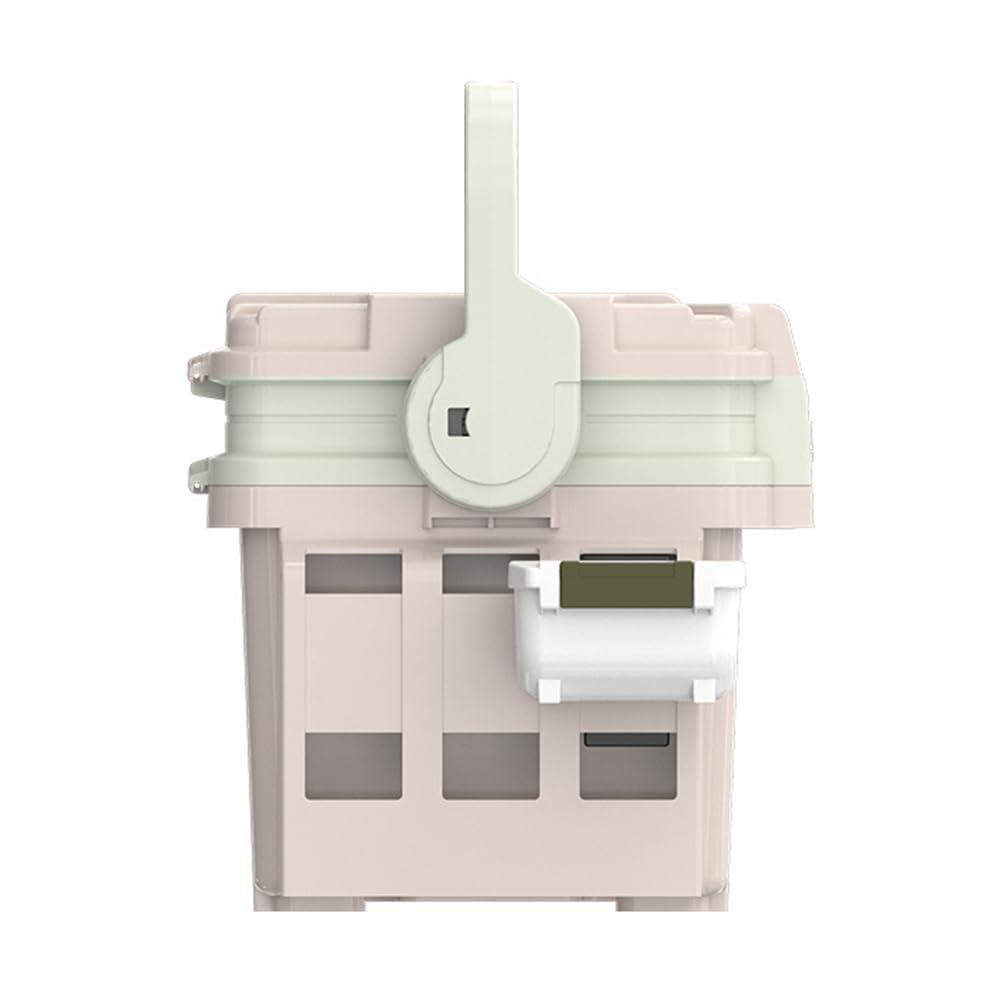 organisateur de stockage de pêche multifonctionnel leurres de pêche boîte à crochet Portable Durable poignée antidérapante pour fournitures de pêcheur