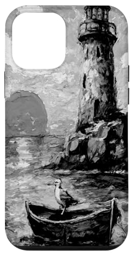 Lighthouse Sea Seagull - �C�ヂ�`�[�t �X�}�z�P�[�X iPhone 12 mini �p