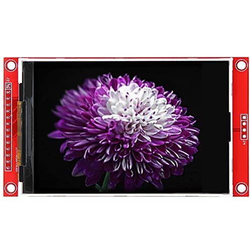 Pantalla LCD Qotolite de 3.5 pulgadas, resolución 480x320, interfaz SPI, ranura para tarjeta de memoria, compacto y portátil, para proyectos electrónicos de bricolaje