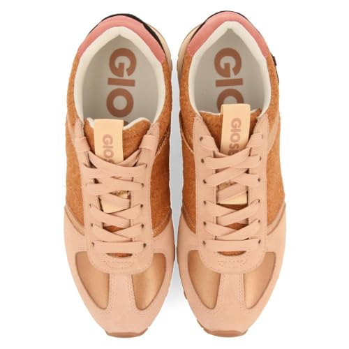 Baskets RÉTRO en Feutre de Couleur Rye GIOSEPPO - Chaussures Basses