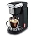 Generic Macchina da caffè 220V 3-in-1 Capsula Macchina da caffè Multifunzionale Polvere Polvere Tea Espresso Cafetera Facile da Usare (Colore : Black, Size : 21x12x24cm)