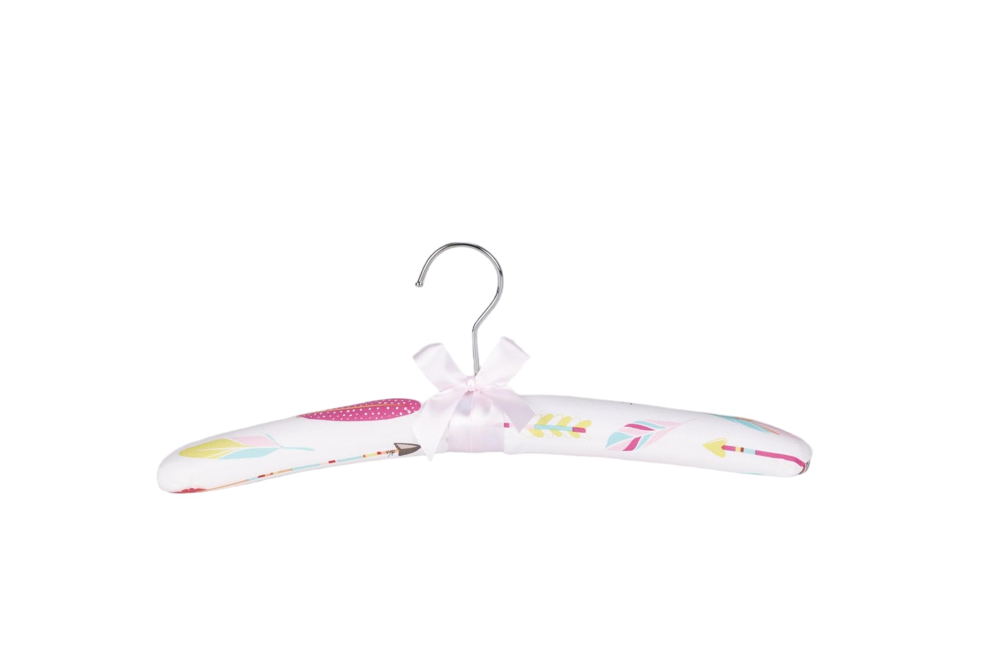 Xiabing Anti-Slip Satin Padded Clothes Hangers with Rotatable Hooks No Shoulder Bump for Women Heavy Sweaters Coats, Suits (5 - Image 3
