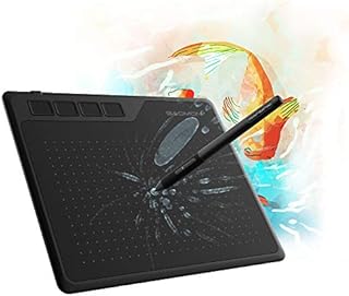 GAOMON S620 6.5 x 4 Inches Graphics Tablet with 8192 Passive Pen 4 Express Keys for Digital Drawing & OSU & Online Teaching-for Mac Windows Android OS