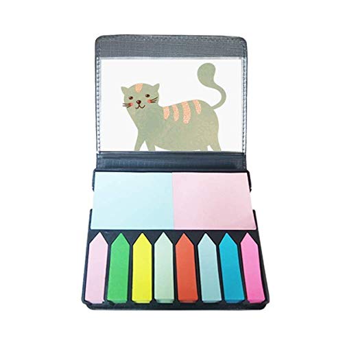 Boîte à marque-page chat cyan mignon pour organiser votre coin lecture cocooning
